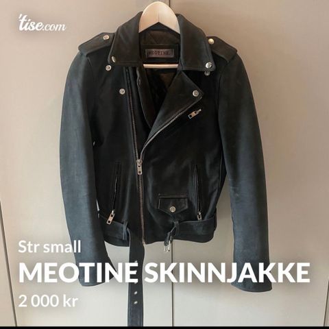 Meotine skinnjakke