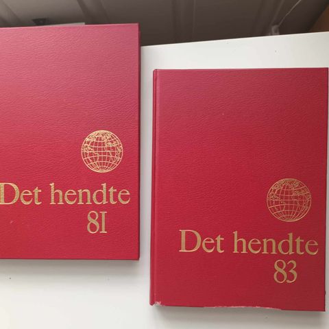 "Det Hendte" bøker, 1981 og -83