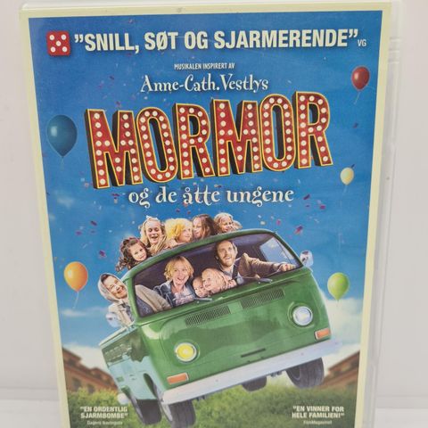 Mormor og de åtte ungene. Dvd