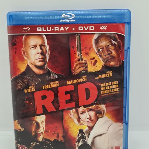 Red. Blu-ray