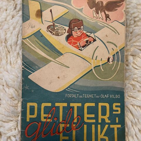 Gammel eventyrhefte: Peter’s glide flukt (40-tallet)