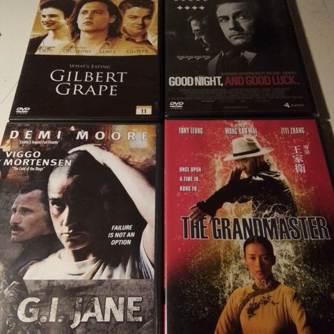 G.I. Jane- Gilbert Grape- Good Night And Good Luck - The Grandmaster