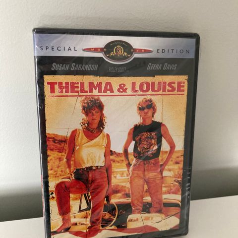 Thelma og Louise NY DVD selges