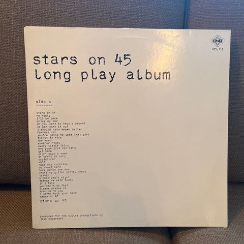 Stars On 45 – Long Play Album