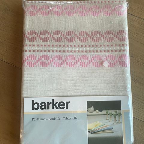 Vintage duk i 100% bomull fra Barker Finland