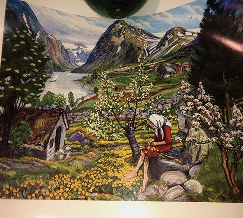 Blaafarveværket.  Nikolai Astrup 23.5 - 30.9 1987