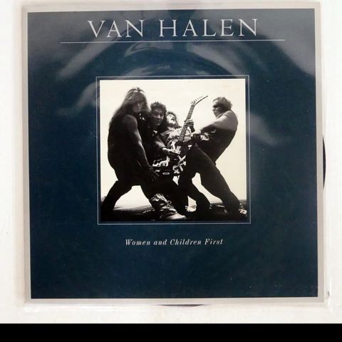 Vinyl. Van Halen. Women and children first. Japan