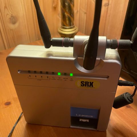Router Linksys WRT54GX version 2 Wifi-ruter