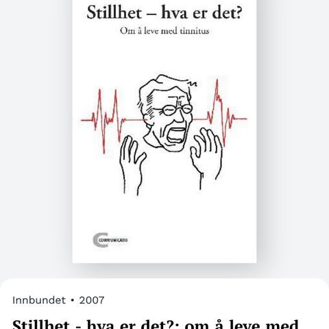 Boken «Stillhet-hva er det?» av Øyvind Neeraas ønskes kjøpt!