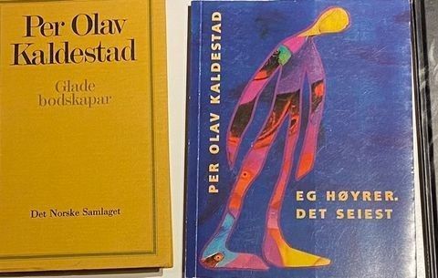 Jeg selger flere bøker av Per Olav Kaldestad, se bildet.