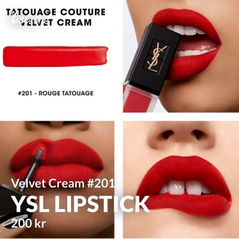 YSL Lipstick - Couture Velvet Cream #201