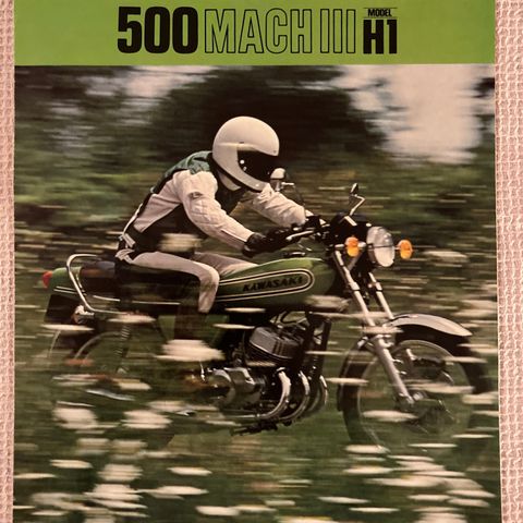 Kawasaki H500/250 Brosjyrer Orginale!