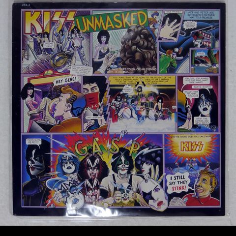 Vinyl. Kiss unmasked. Japan