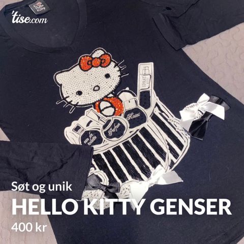 Hello Kitty genser - supersøt og unik!