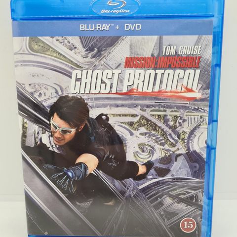 Mission Impossible, Ghost Protocol. Blu-ray