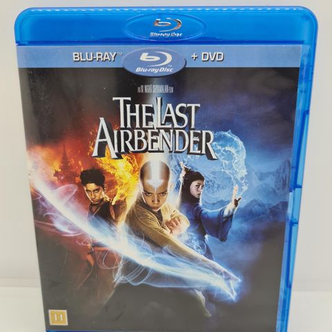 The last Airbender. Blu-ray og dvd