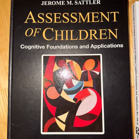 Pensum spesialpedagog Assessment of Children Jerome M Sattler