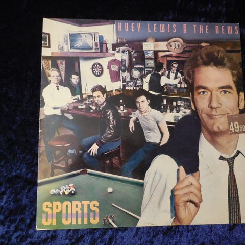 HUEY LEWIS & THE NEWS - SPORTS - STOR HIT MED IF THIS IS IT - JOHNNYROCK