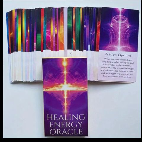 54 oracle cards - healing energy