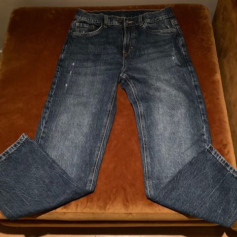 2 Dongeribukser/jeans 12-13år