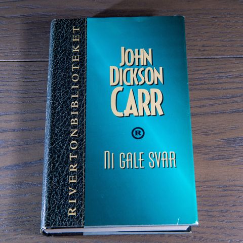 John Dickson Carr "Ni gale svar"
