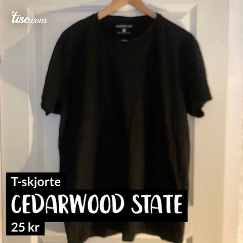 Cedarwood State t-skjorte