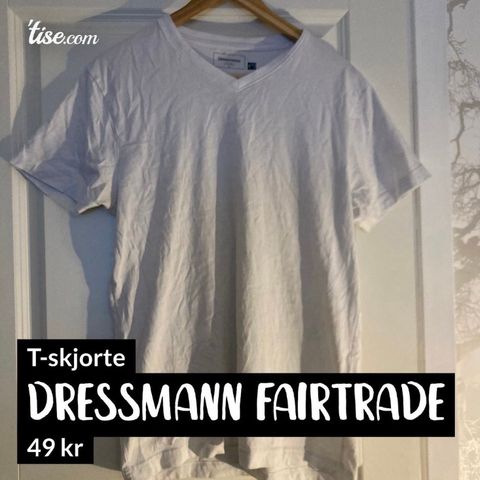 Dressmann t-skjorte