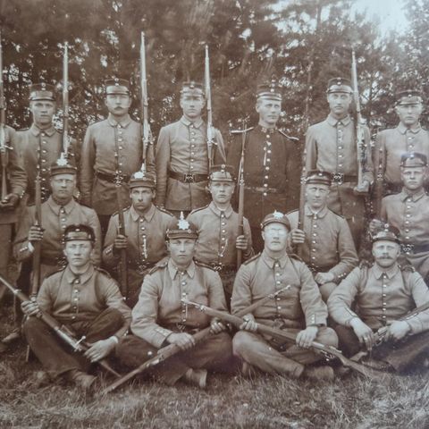 Hvalsmoen leir originale foto fra ca 1890.