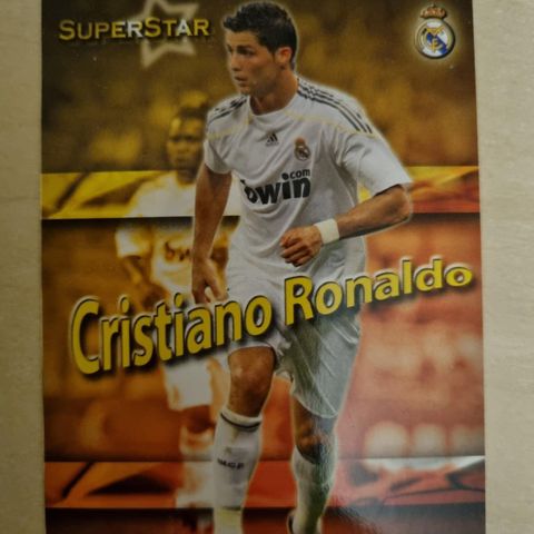 2 stk Ronaldo kort.  Real Madrid