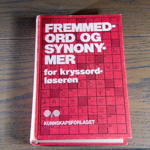 Fremmedord og Synonymer for Kryssordløseren