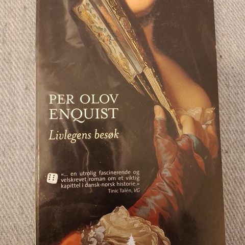 LIVLEGENS BESØK - Per Olov Enquist. SOM NY!