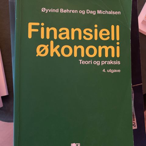 Finansiell økonomi pensumbok