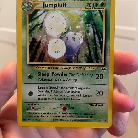 Pokemon Kort - Jumpluff 7/11 Holo