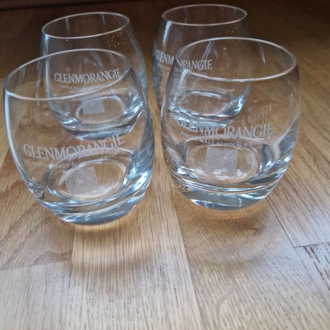 Glenmorangie whiskeyglass, 4stk