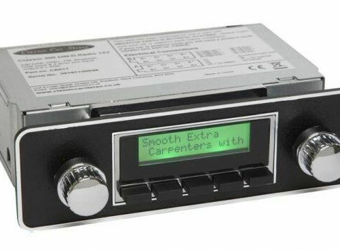 Classic Car Stereo retroradio med DAB+ og Bluetooth