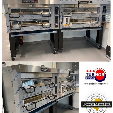 Pizzamaster pizzaovn PM 832ED, PM 732ED fra Turnor Impex AS