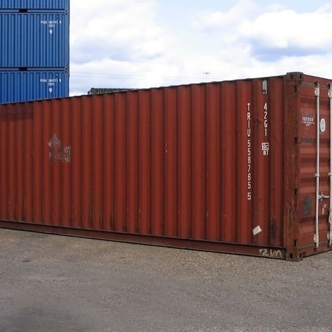 BRUKT 40ft HC Container | Til Salgs Florø