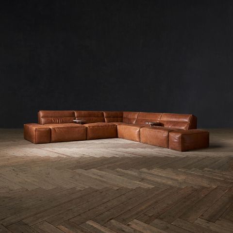 TILBUDSPRIS -25% Eksklusiv modulsofa ROAD WARRIOR SMOKET fra Timothy Oulton