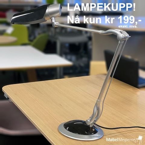 LAMPEKUPP! Matting Pluto2 LED skrivebordslampe 6 W
