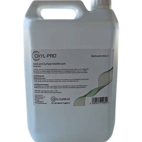 Oxyl-Pro Hand and Surface desinfeksjonsmiddel 5l