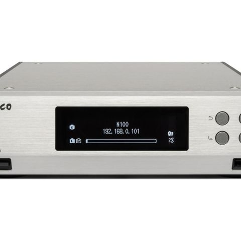 Melco N100 5TB HDD streamingbridge sølv - hifihub