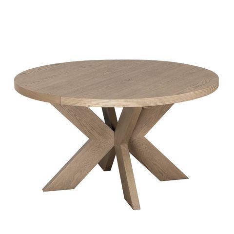 TILBUD - Lenox ø120 (170) spisebord med 1 tilleggsplate - Flere farger