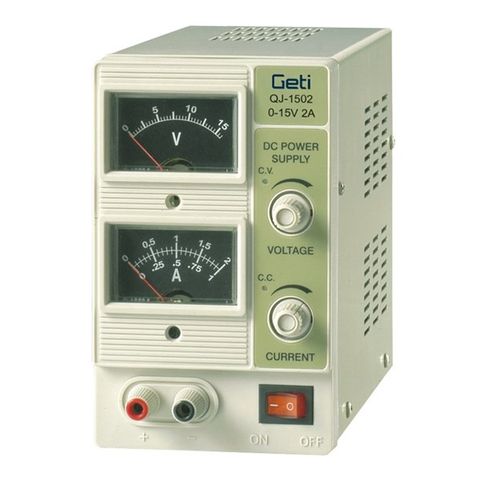 Laboratorie power supply Geti QJ1502A 0-15V/ 0-2A