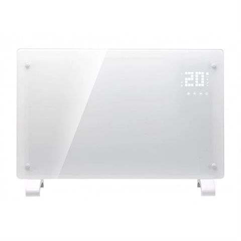 Varmeovn Smart convector VOLT Termo Glass Pro 2000W WiFi Tuya White