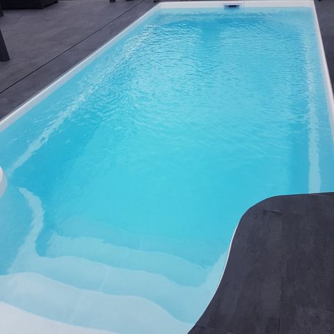 Basseng med overvannstak 5,4x3.2x1.55 - Pool with water cover - Bestpools