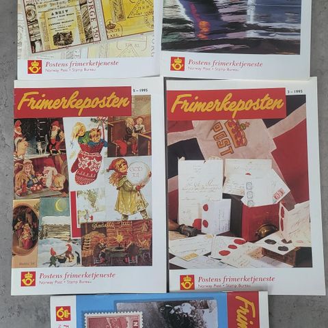 Til salg Frimerkeposten samling fra 1995