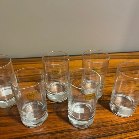 retro luminarc glass vintage