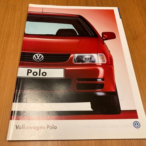 BILBROSJYRE - VOLKSWAGEN POLO - 1997