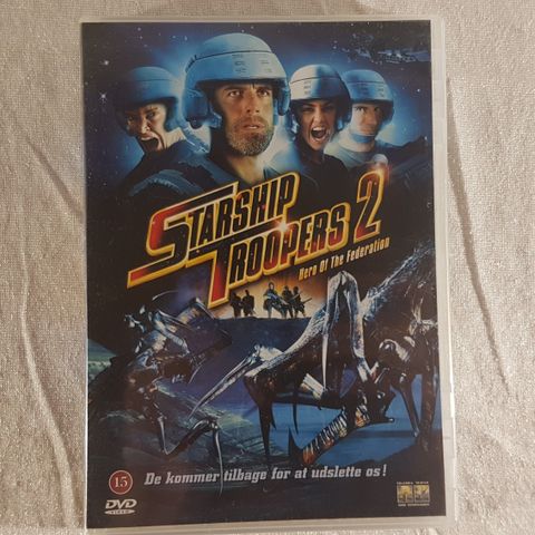 Starship Troopers 2 DVD norsk tekst