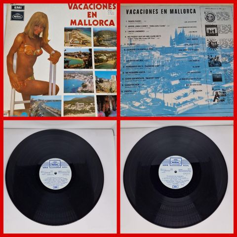 VINTAGE/RETRO LP-VINYL "VACACIONES EN MALLORCA 1970"